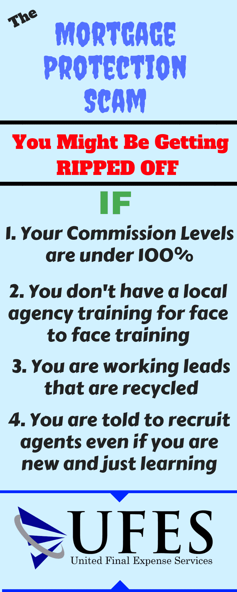 Mortgage Protection Scam | United Final Expense Services